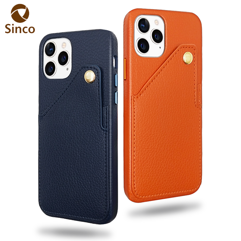 Sinco supplier new vintage wallet pu leather phone case for iPhone