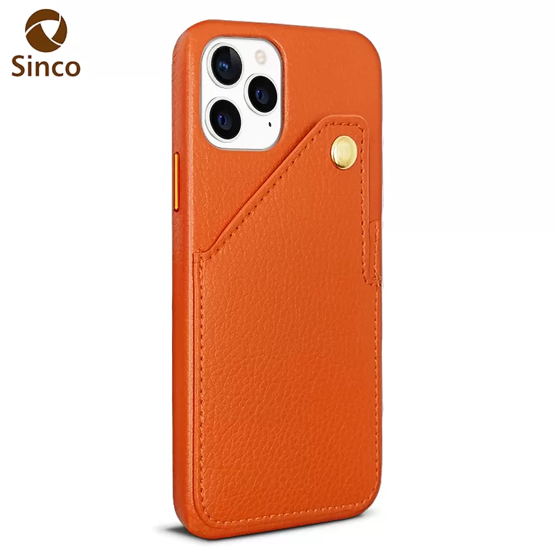 Sinco supplier new vintage wallet pu leather phone case for iPhone