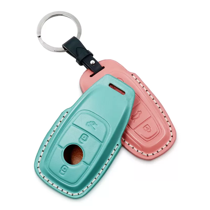 Sinco wholesale leather luxury car key case cover for mercedes