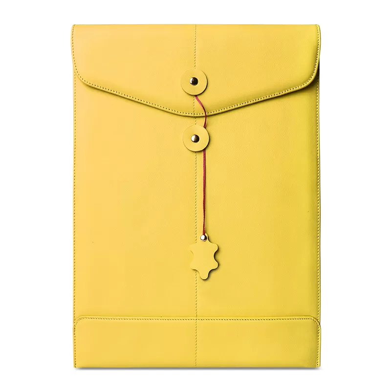 Sinco custom luxury leather ipad sleeve