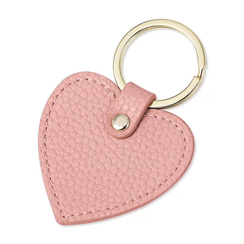 Sinco leather heart keychain