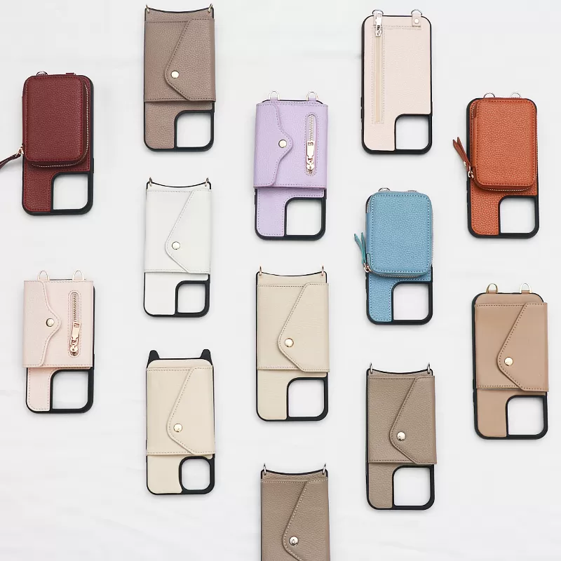Sinco leather crossbody magsafe phone case