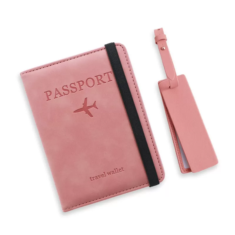 Sinco passport holder and travel tag set