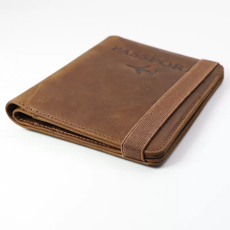 Sinco leather passport holder airtag travel wallet