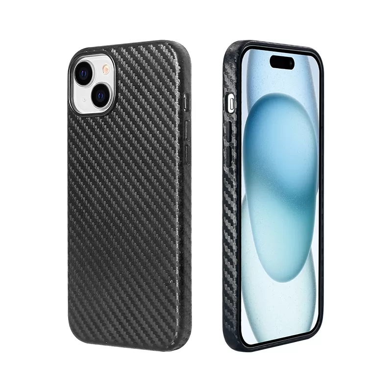 Sinco carbon fibre leather iphone case