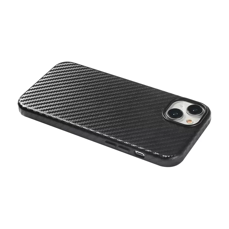 Sinco carbon fibre leather iphone case