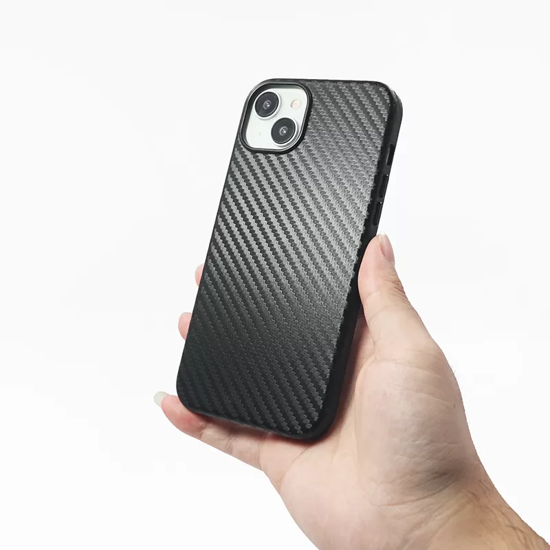 Sinco carbon fibre leather iphone case