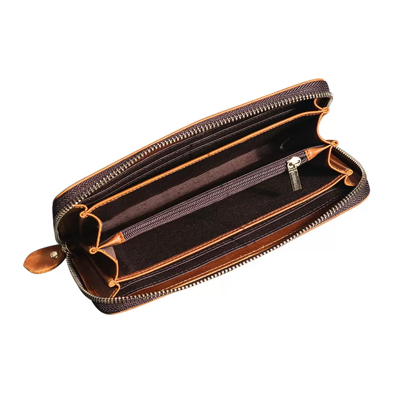 Sinco genuine leather long wallet for men