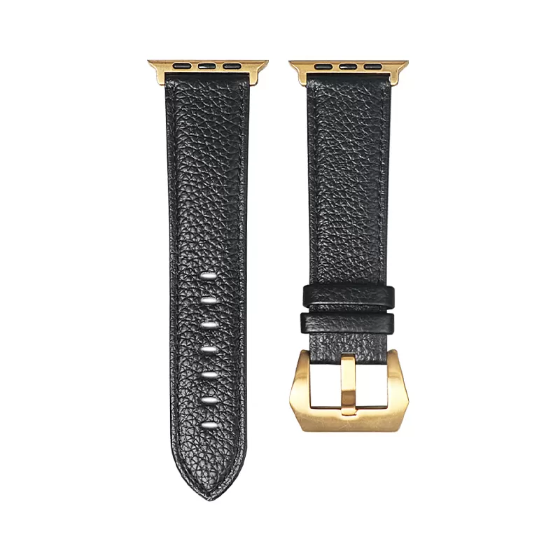 Sinco pebble leather apple watch strap