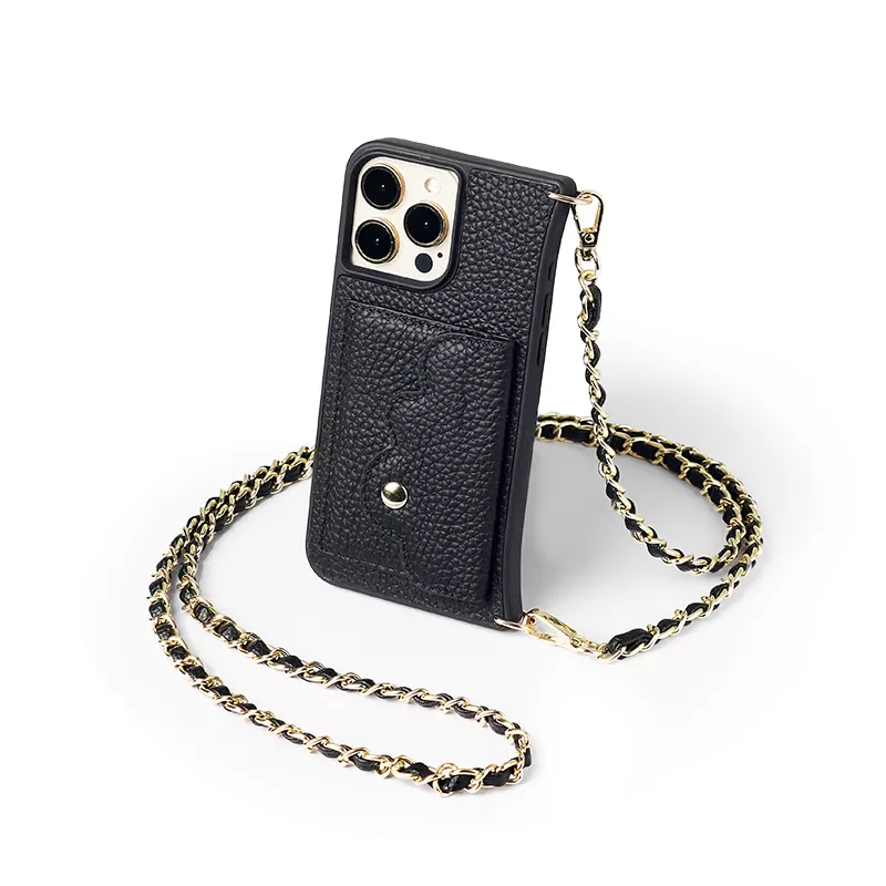 Sinco leather cross body cell phone case