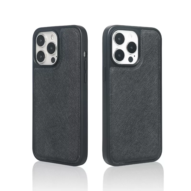 Sinco Saffiano Genuine Leather Magnetic Phone Case