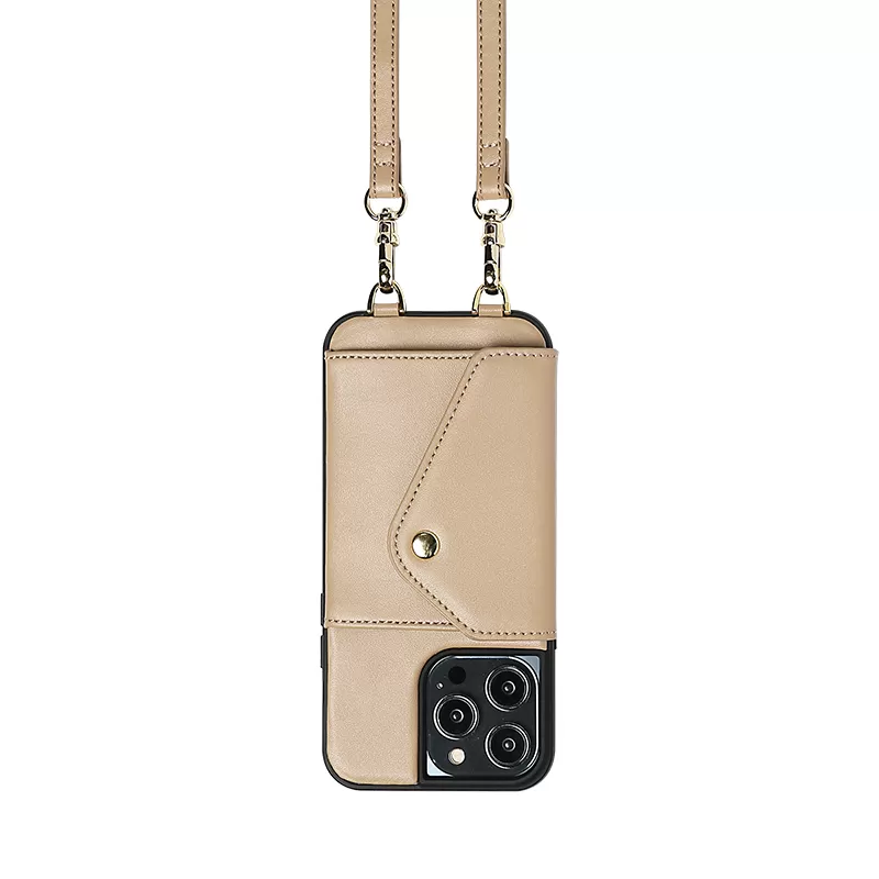 Sinco leather  phone case with shoulder strap