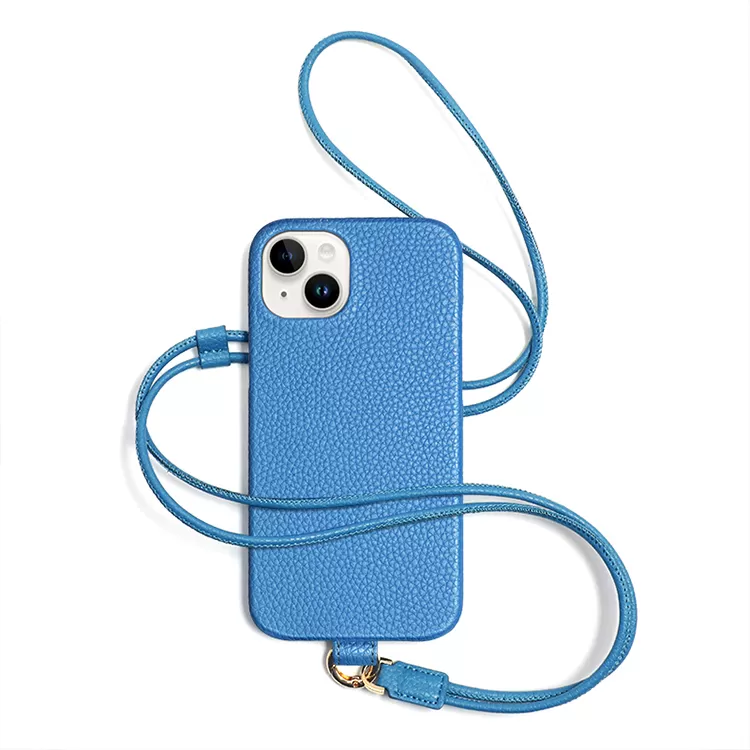 Sinco leather phone case with cord