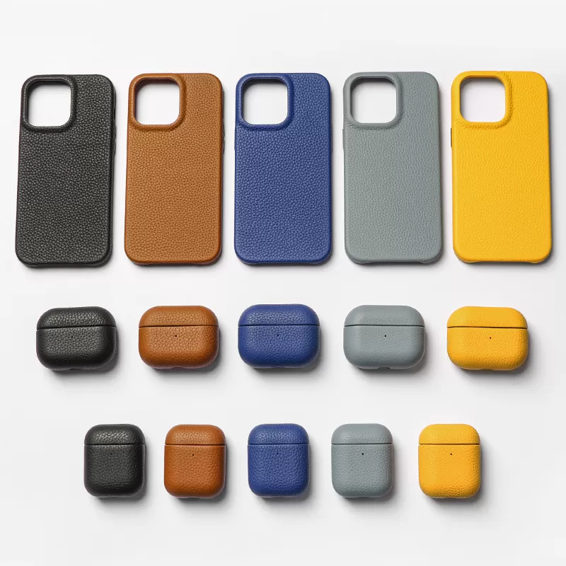 Sinco genuine pebble leather iphone accessories