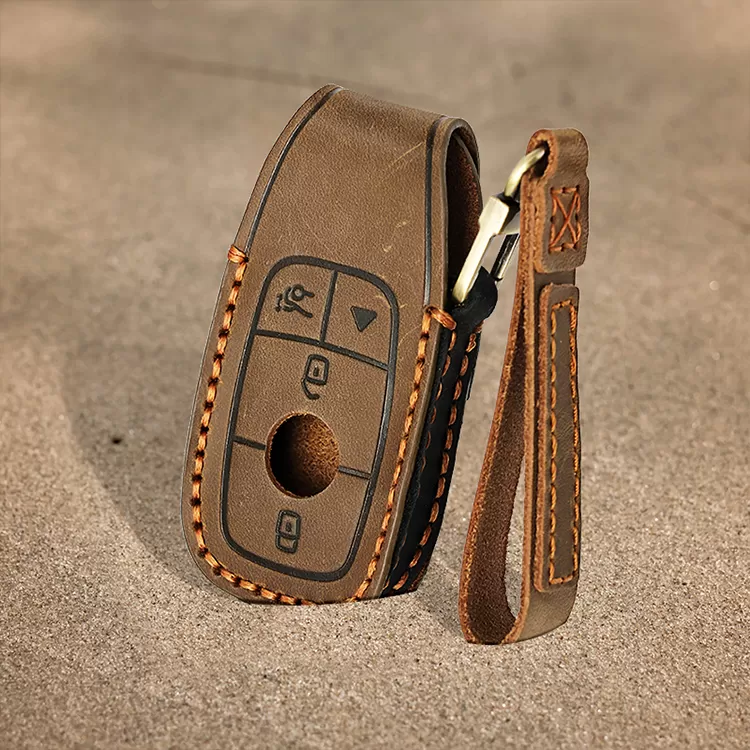Sinco leather bmw car key cover