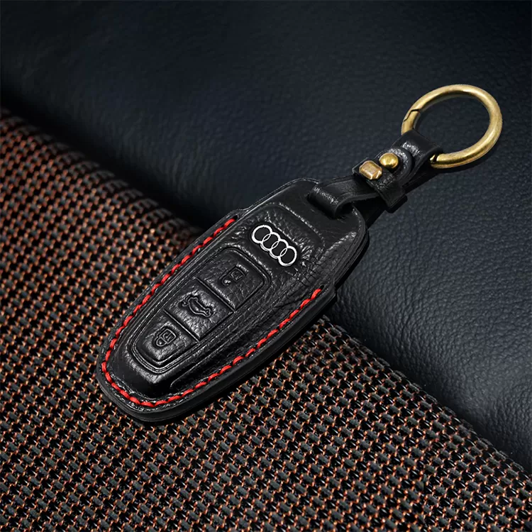Sinco leather car key case for audi