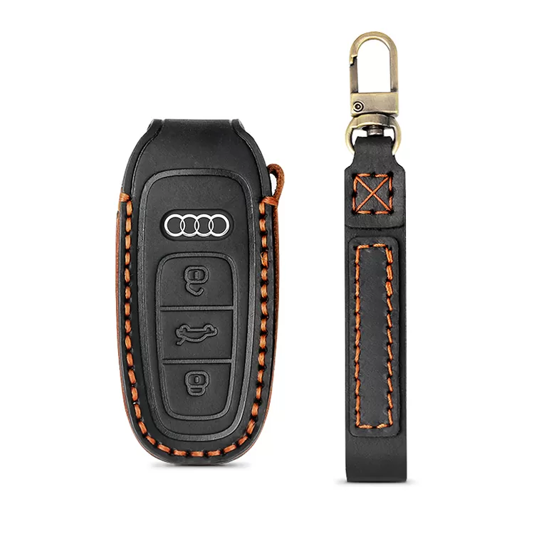 Sinco leather car key case for audi