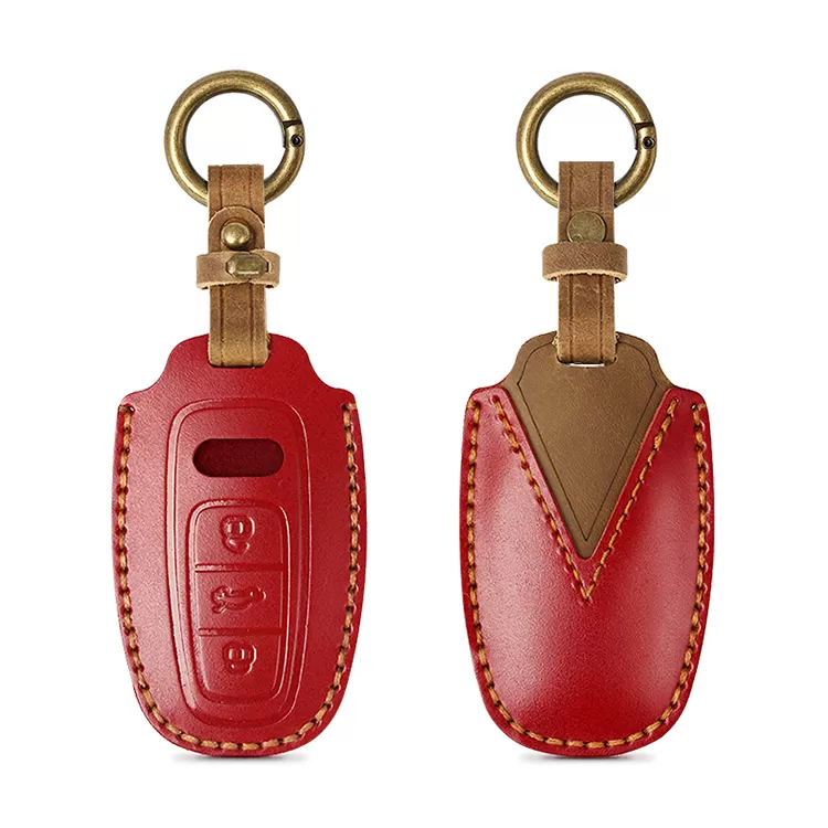 Sinco leather car key case for audi