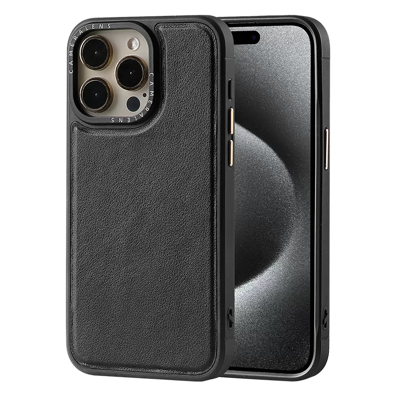 2 in 1 iphone 15 Promax phone case with adhesive skin