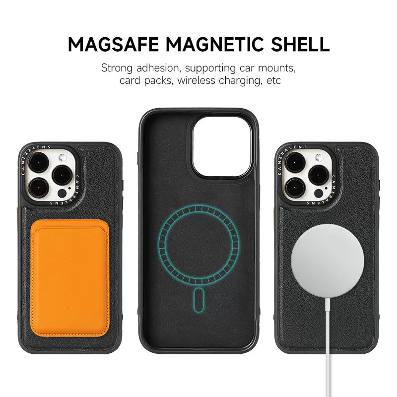 2 in 1 iphone 15 Promax phone case with adhesive skin