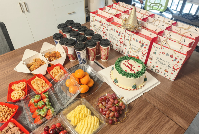 Sinco Hosts Party to Celebrate Colleagues' Birthdays