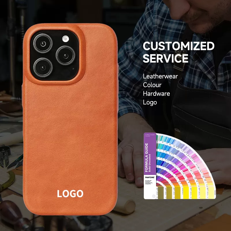Sinco mobile phone leather case custom leather phone case