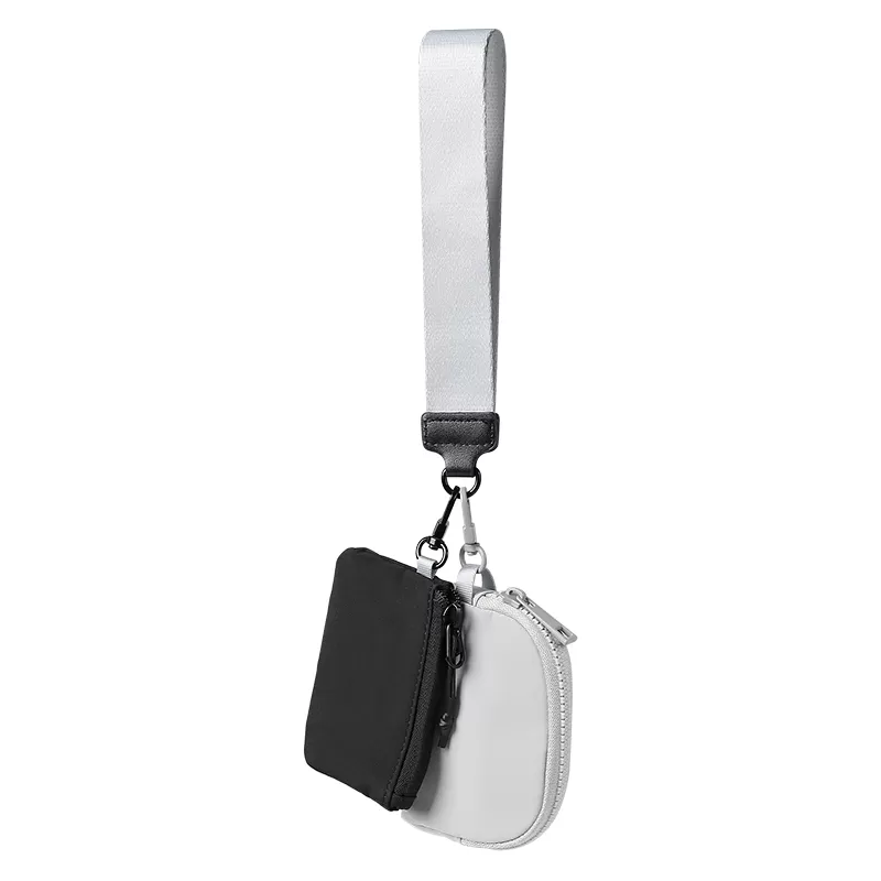 Sinco coin bag leather lulu double wrist wallet coin