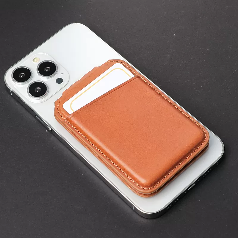 Sinco magnetic card holder for trading cards leather card holder
