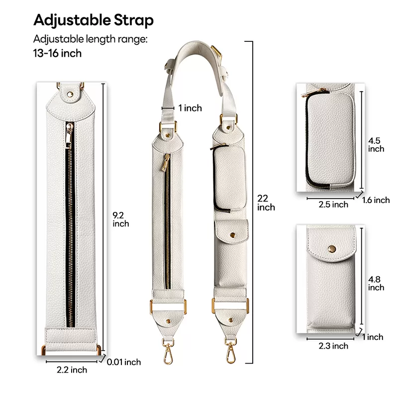Sinco phone case with strap crossbody custom webbing strap