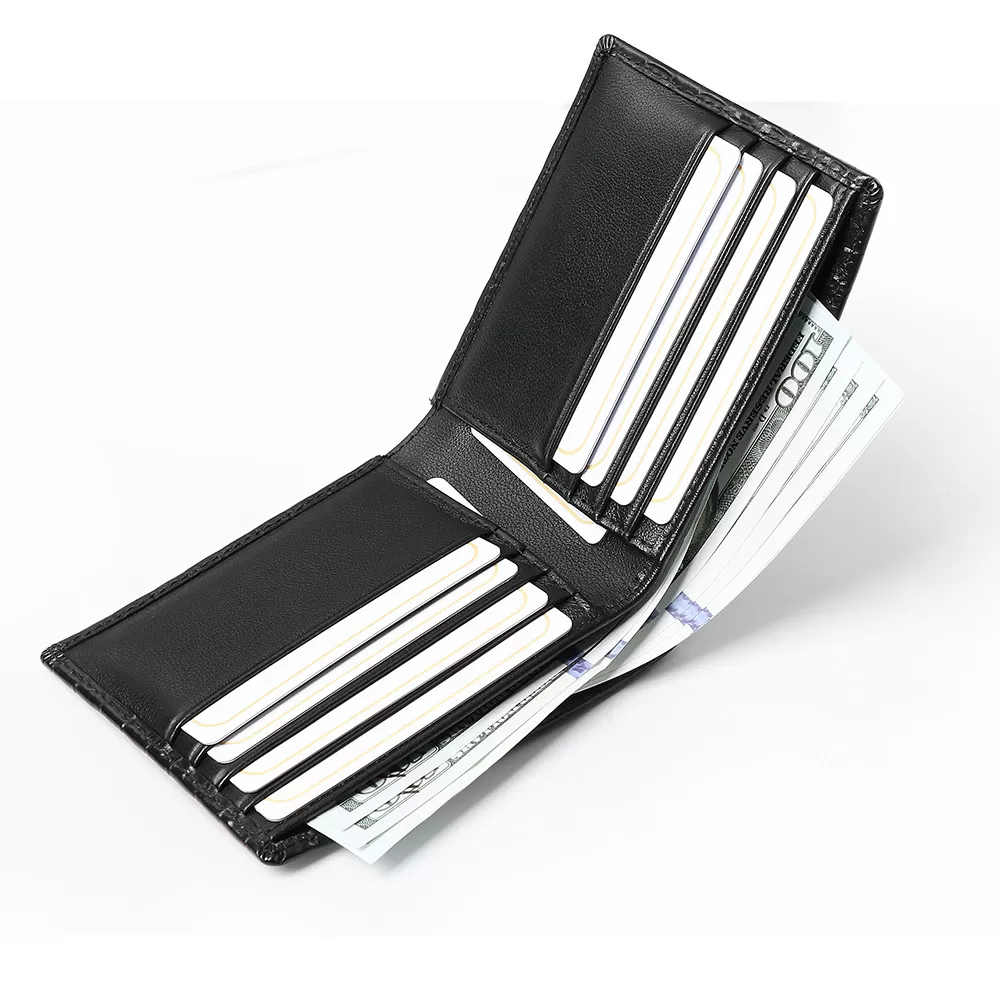 Sinco wallet card holder leather money clip wallet