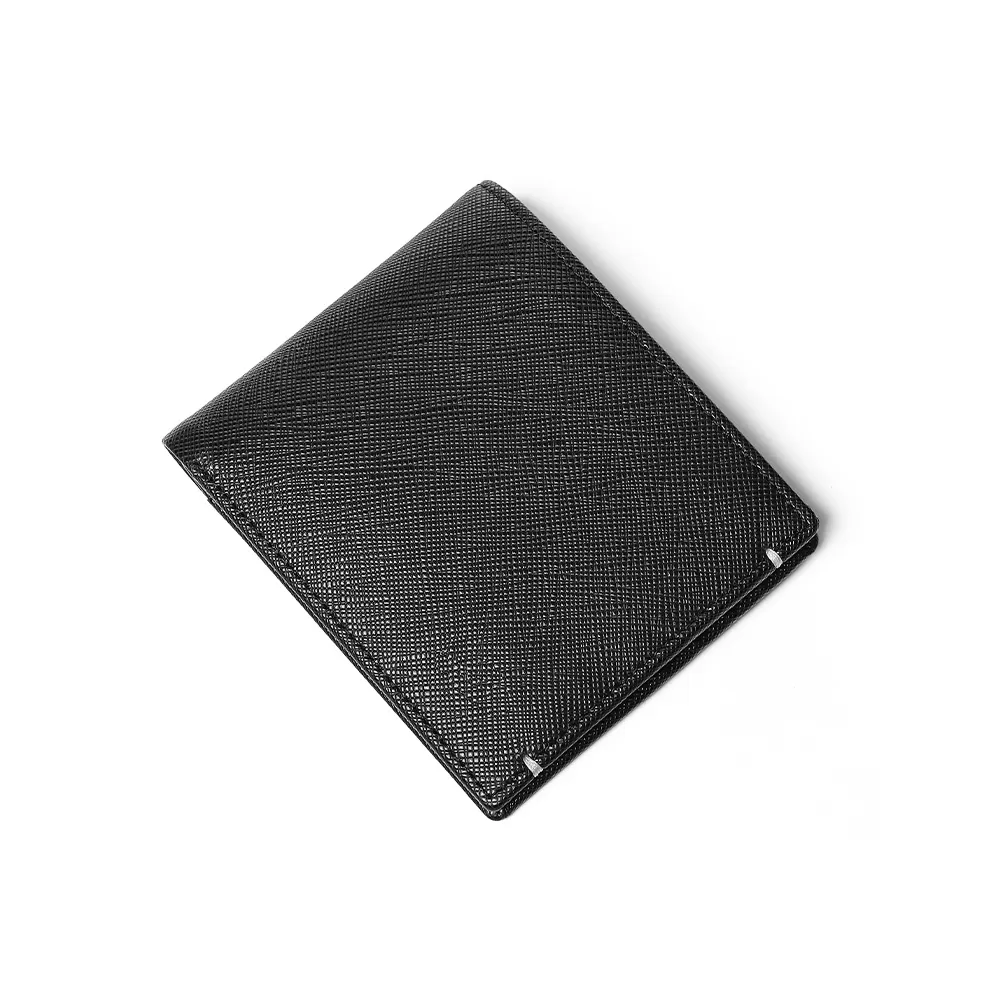 Sinco cross pattern wallet custom leather card holder wallet