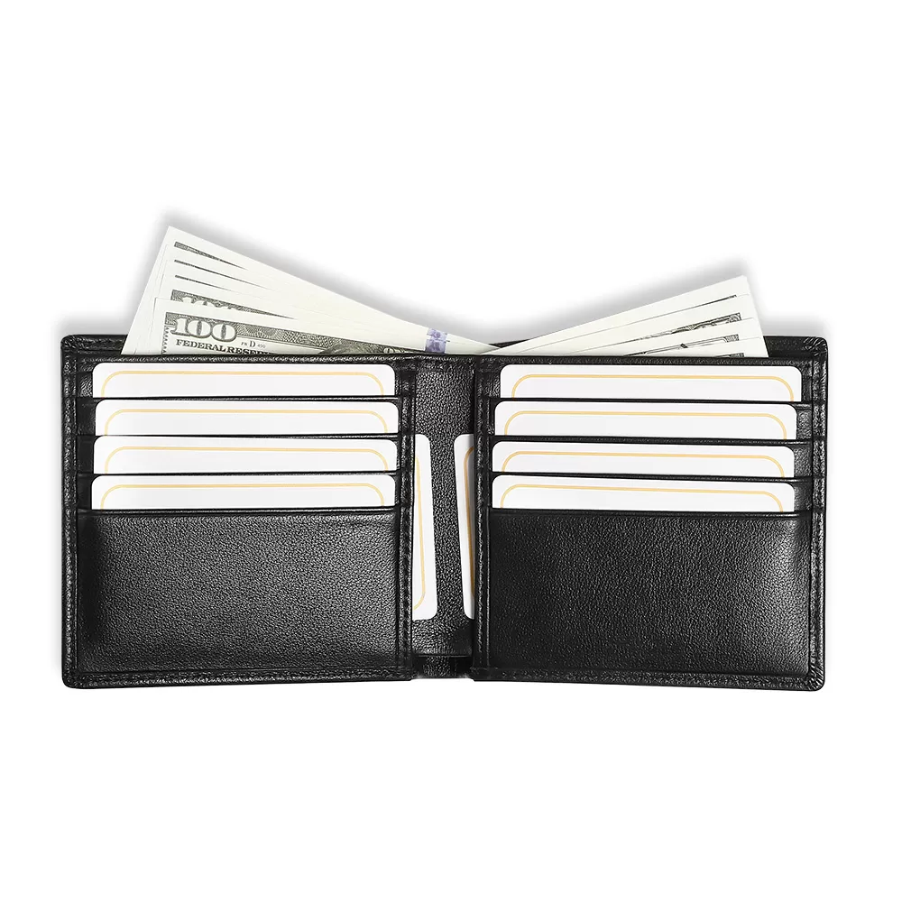 Sinco custom wallet men leather card holder wallet