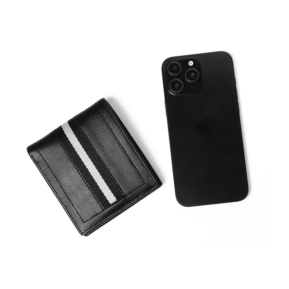 Sinco custom wallet men leather card holder wallet