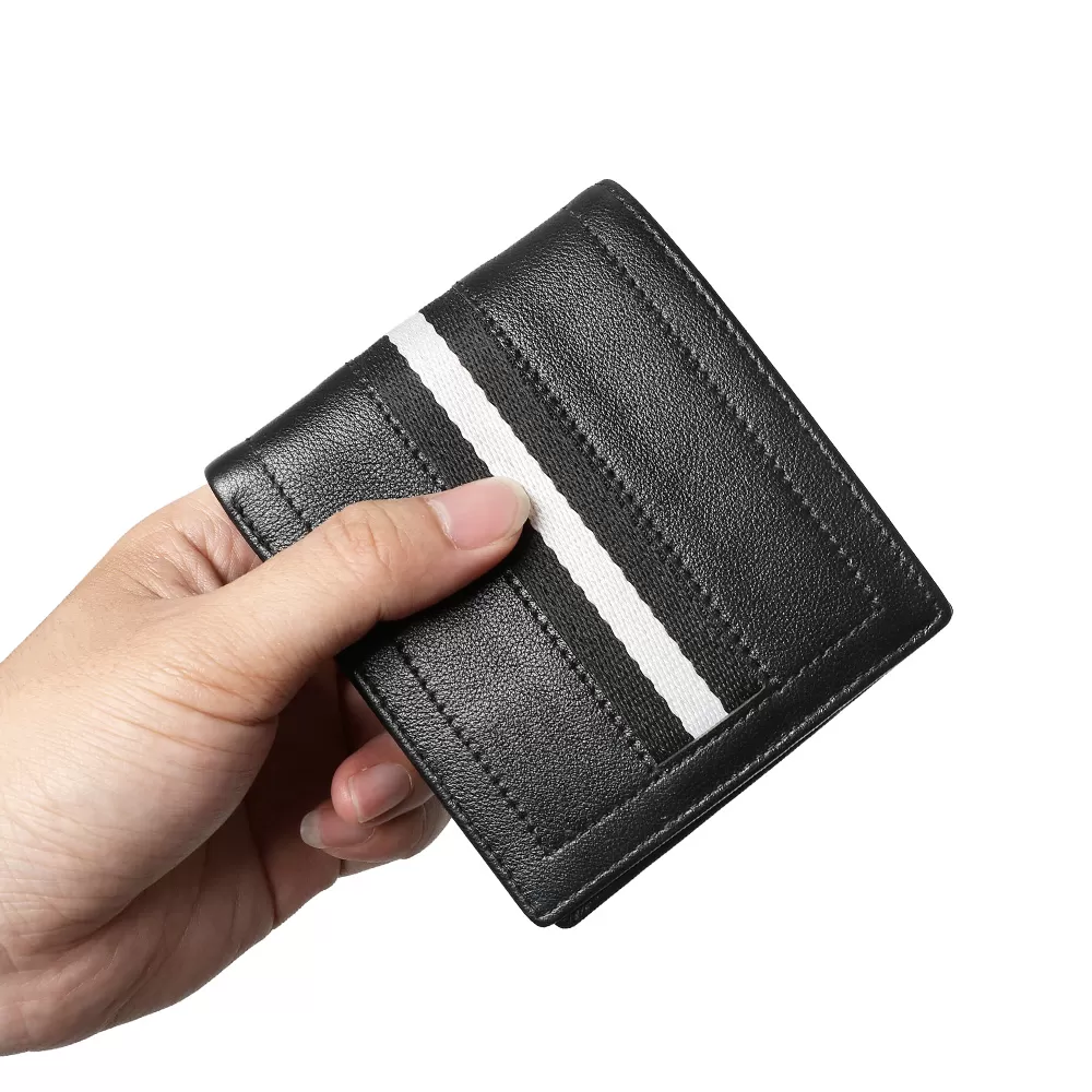 Sinco custom wallet men leather card holder wallet