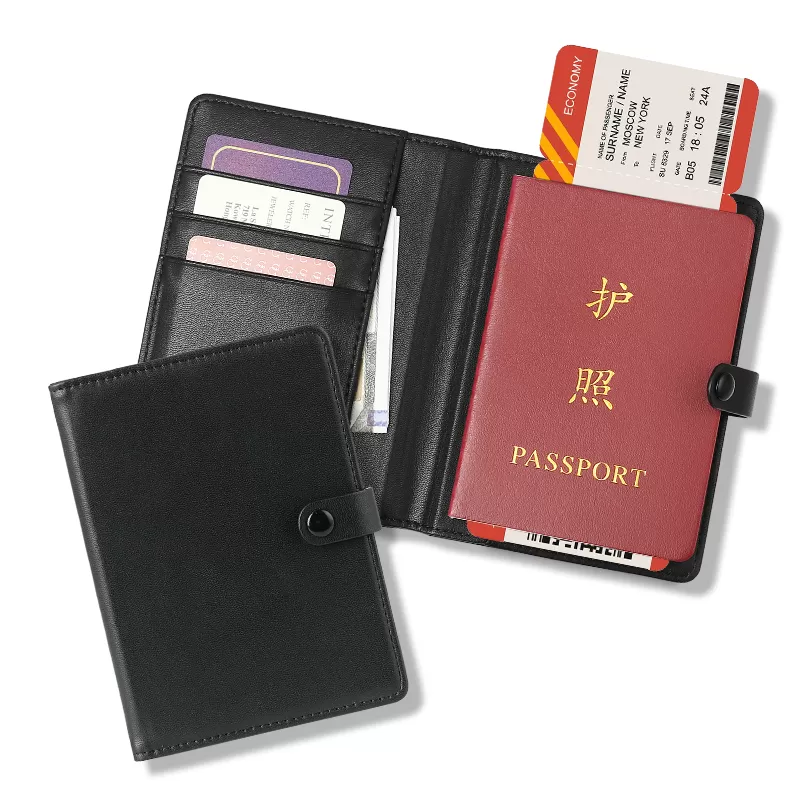 Sinco custom passport cover rfid passport holder