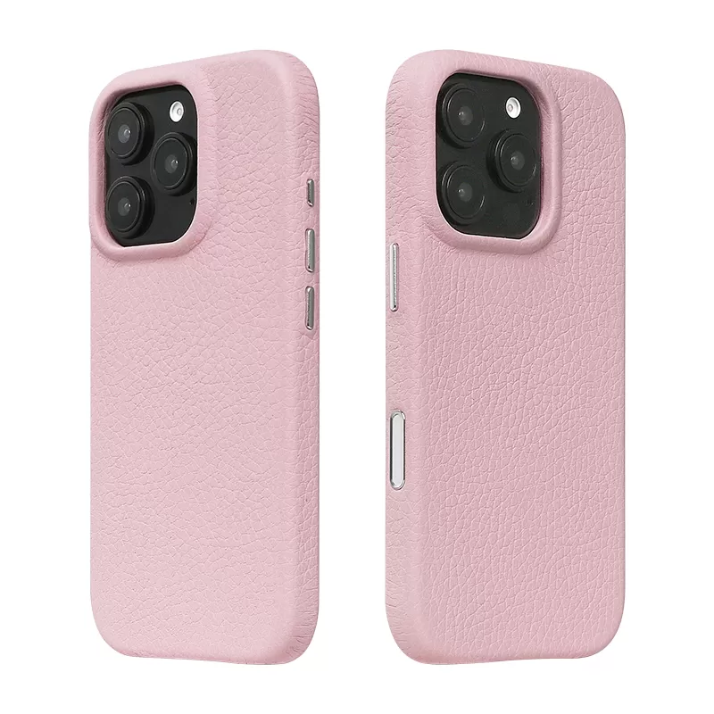Sinco custom leather phone case with camera control button