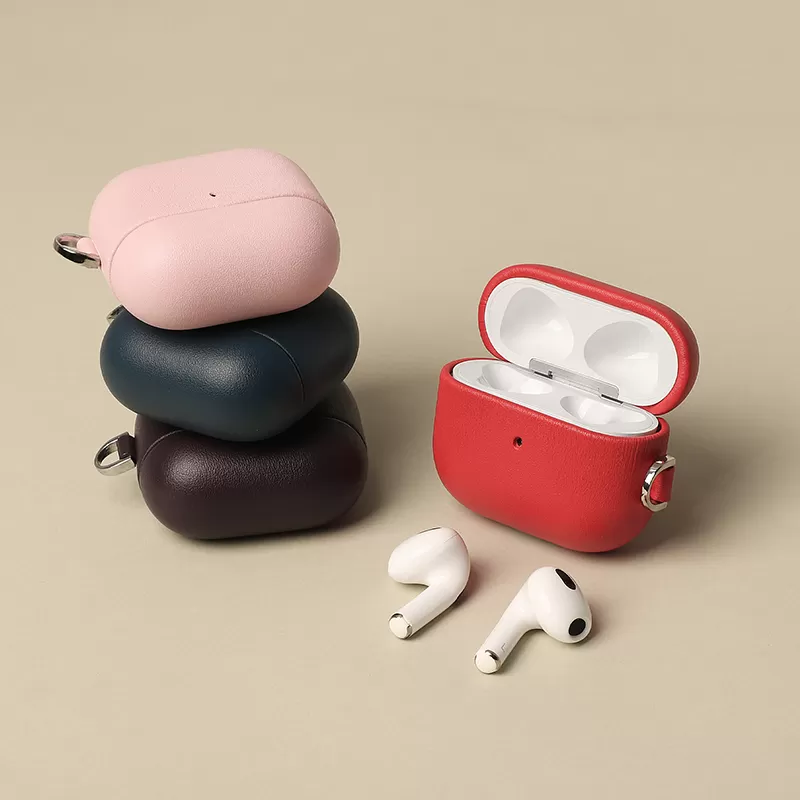 Sinco custom leather earbud case AirPods 4 earphone case