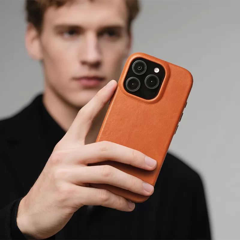 Sinco mobile phone cases leather with camera control button