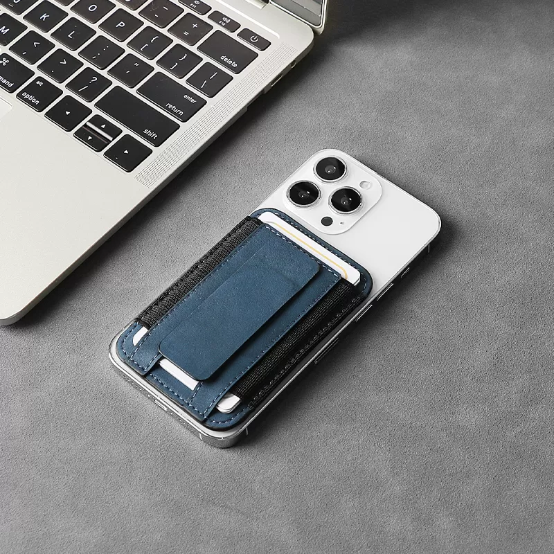 Sinco magnetic card holder leather id card holder
