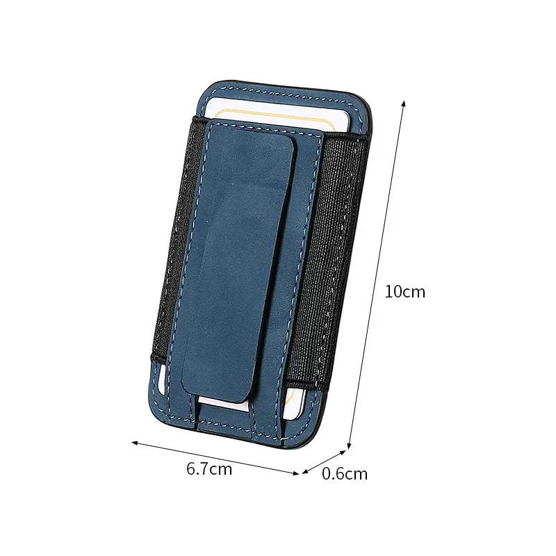 Sinco magnetic card holder leather id card holder