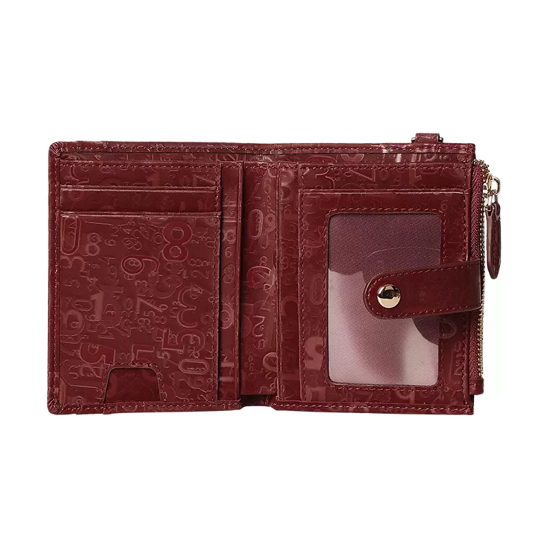 Sinco leather credit card holder wallet with wrist