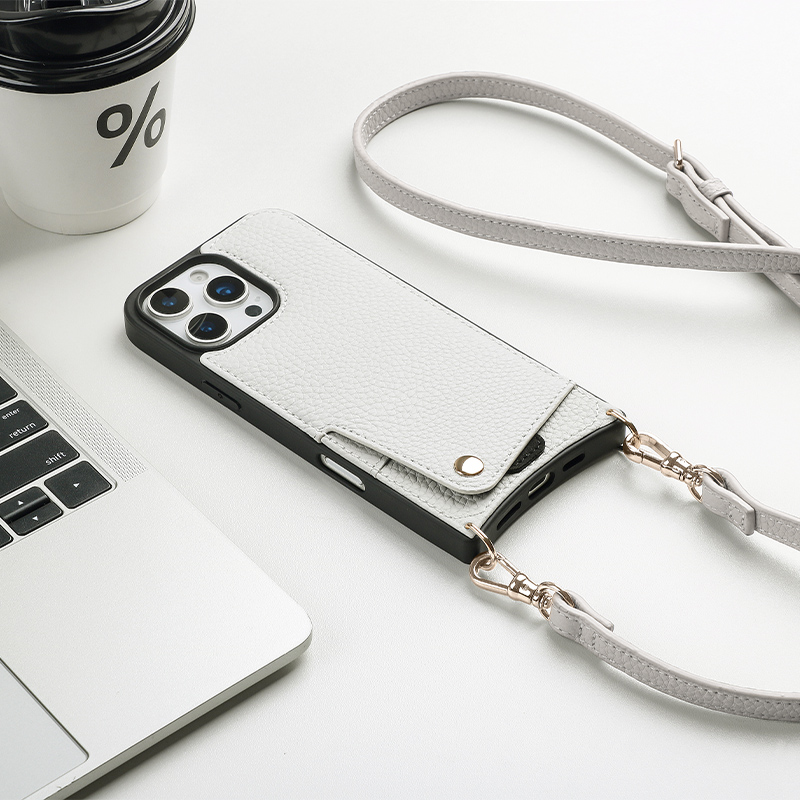 Sinco crossbody leather phone case with card holder