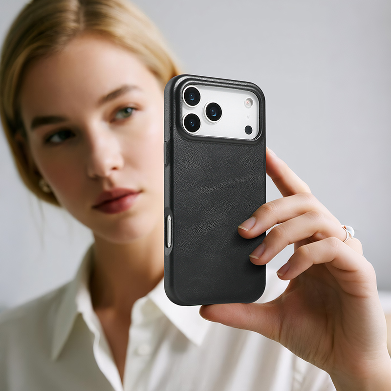 Sinco cell phone cases for iphone 17 case leather custom