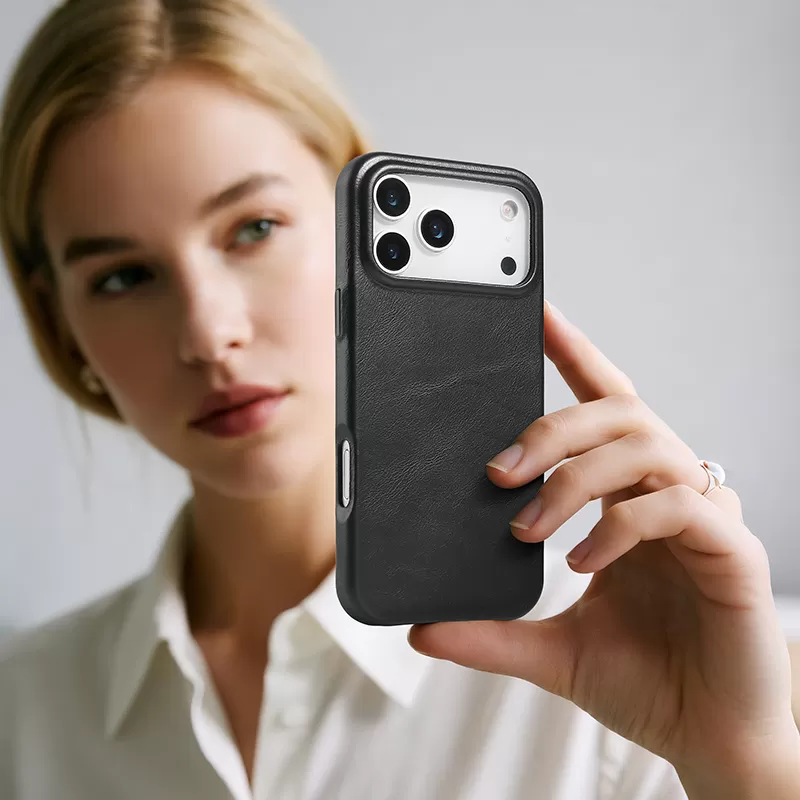 Sinco cell phone cases for iphone 17 case leather custom