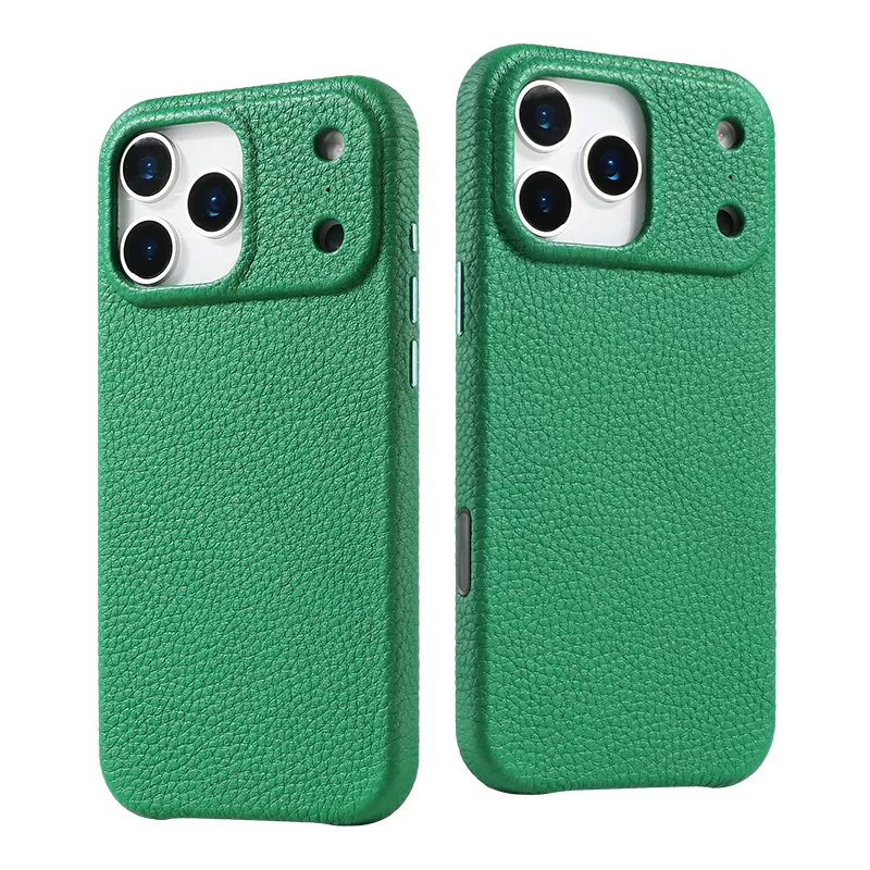 Sinco custom leather case cover for iphone 17 case leather