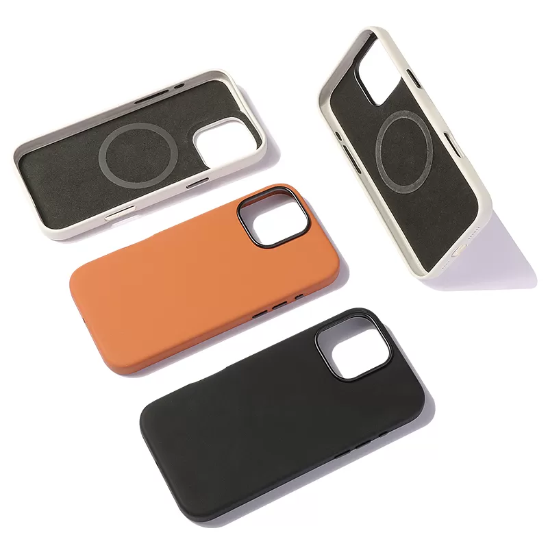 Sinco leather case phone custom logo phone case for iphone