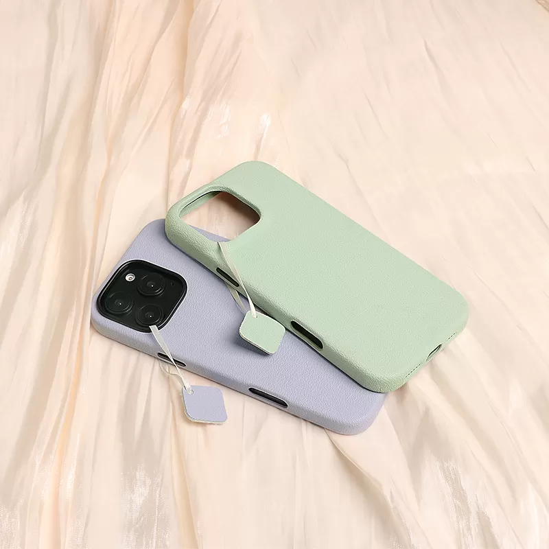 Sinco make leather cell phone case custom logo and colors