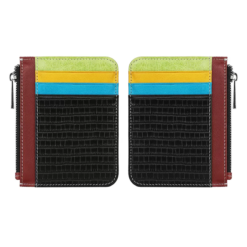 Sinco luxury leather custom credit card holder