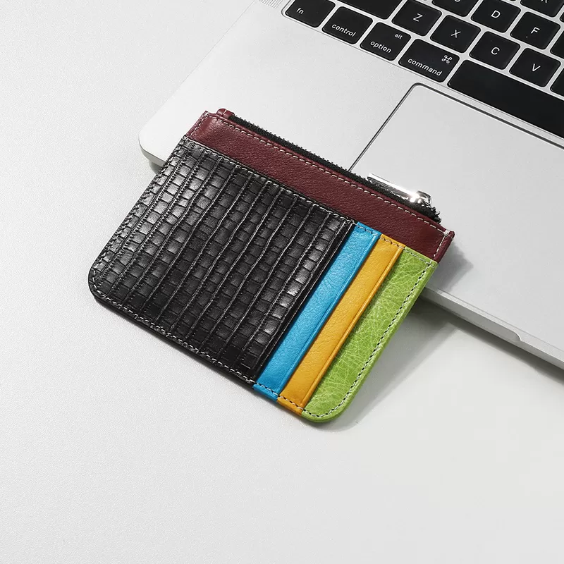 Sinco luxury leather custom credit card holder