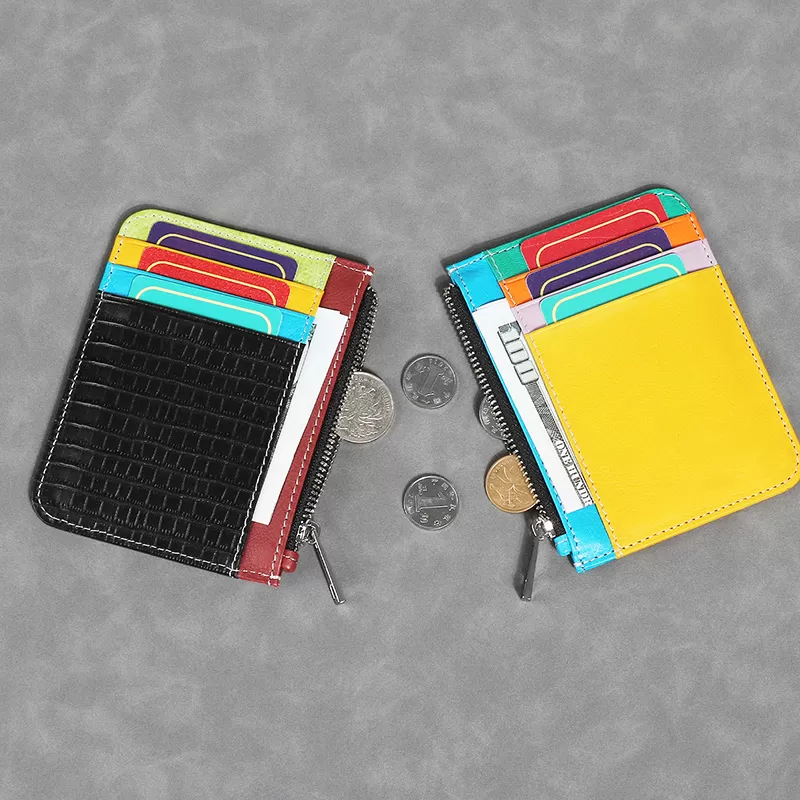 Sinco luxury leather custom credit card holder